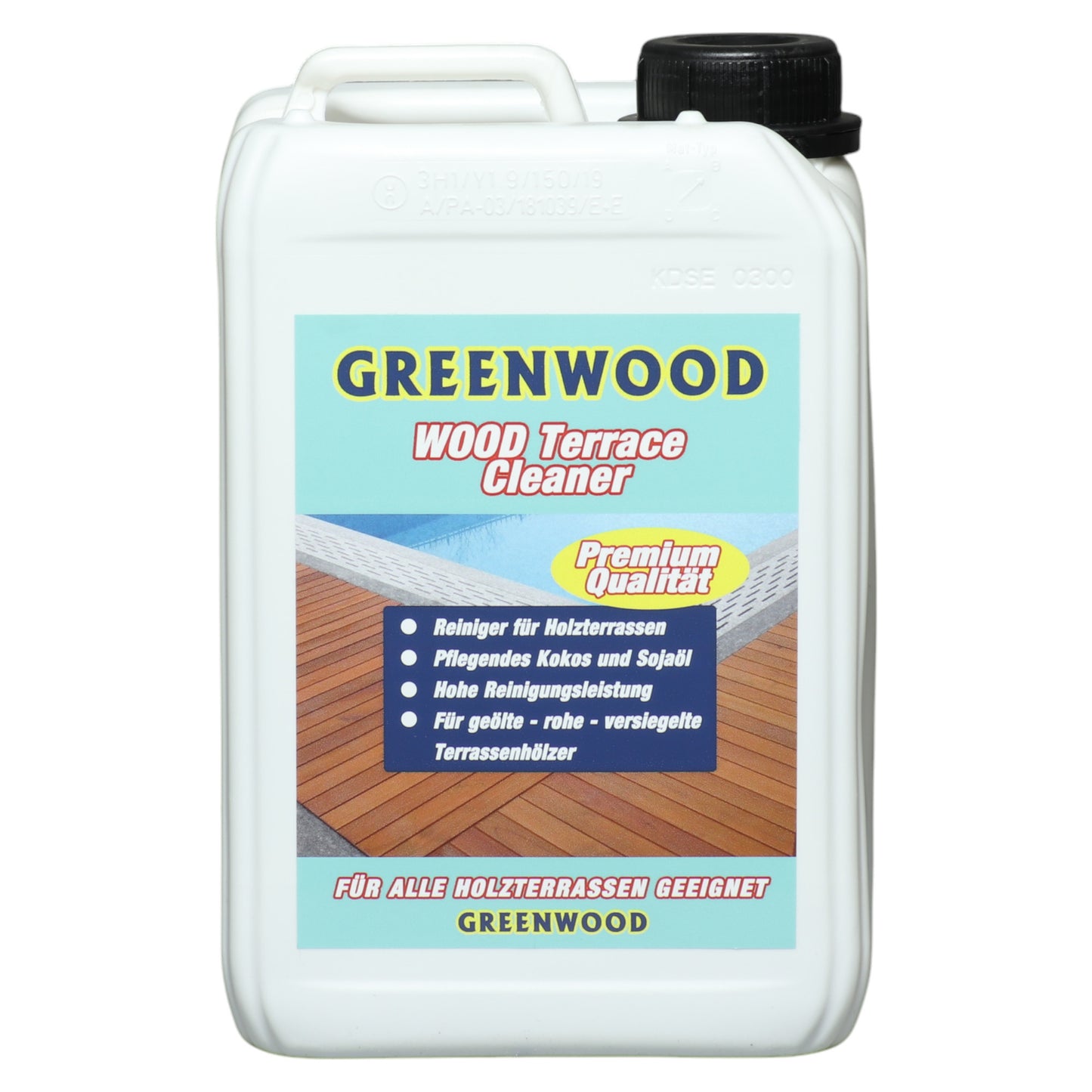 Nettoyant pour terrasses en bois de Greenwood 3 l