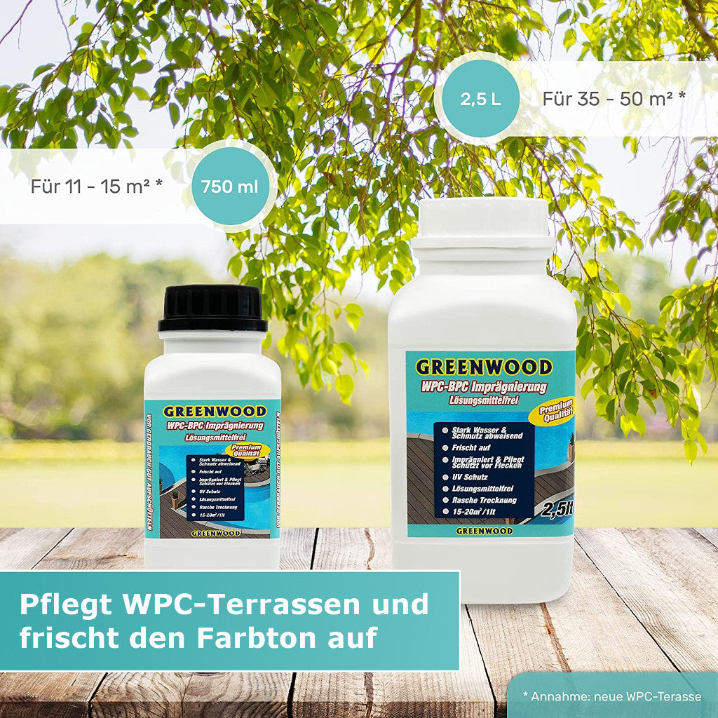 Greenwood imprégnation WPC 750 ml ECO sans solvant