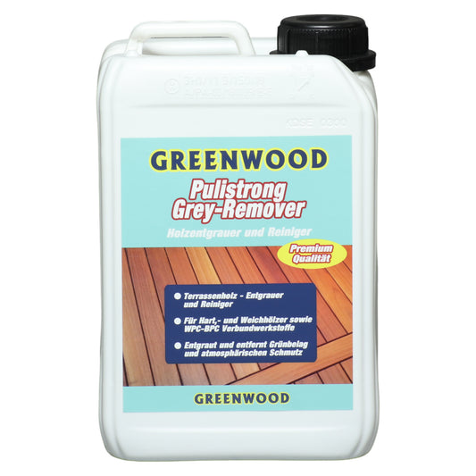 Pulistrong Grey-Remover Dégraisseur 3 l - Terrasses en bois et dégraisseur WPC